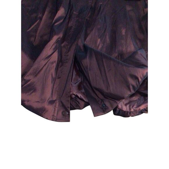 Samuel Dong Classic Bubble Dress Trench Coat Size Medium - Picture 4 of 12